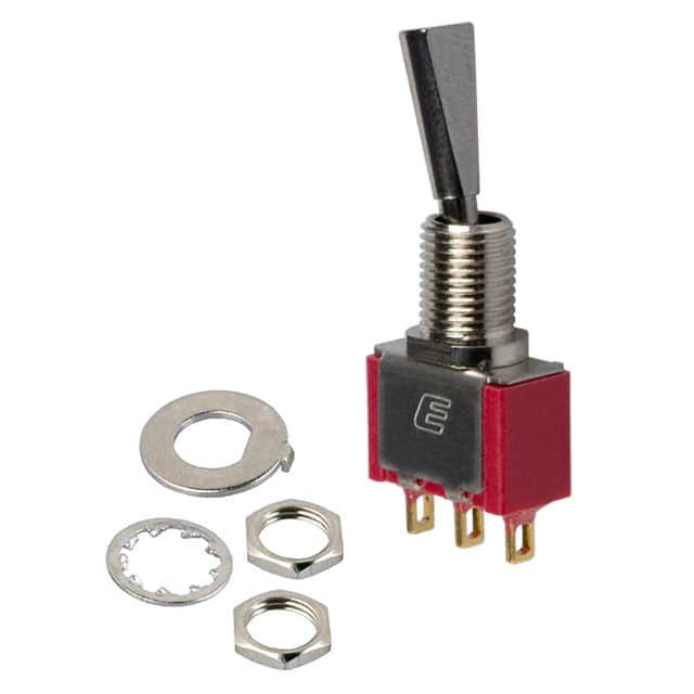 100SP1T6B11M1REH SWITCH TOGGLE SPDT 0.4VA 20V