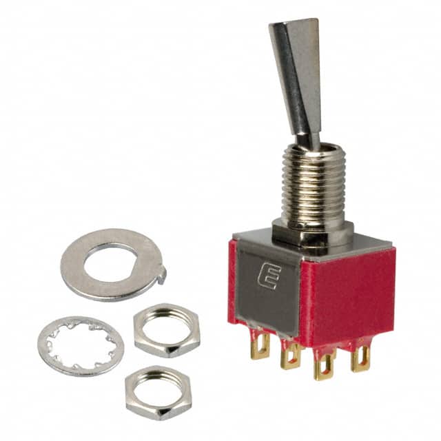 100DP1T6B11M1REH SWITCH TOGGLE DPDT 0.4VA 20V