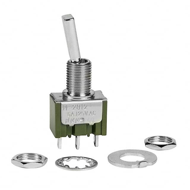 M2012ES1W01 SWITCH TOGGLE SPDT 6A 125V