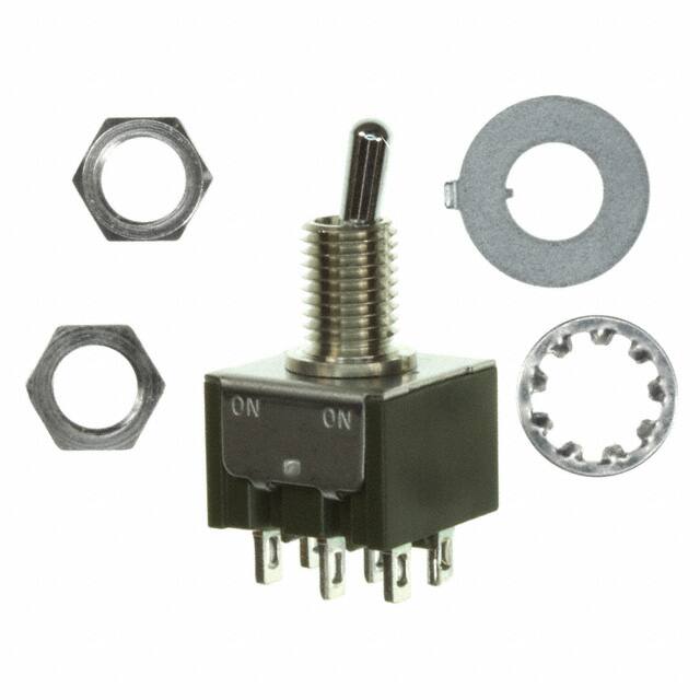 M2022S3S4W01 SWITCH TOGGLE DPDT 6A 125V
