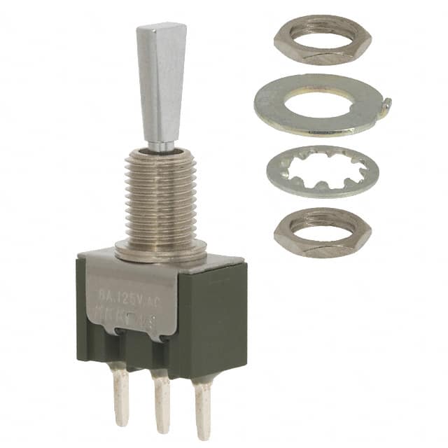 M2012ES1W03 SWITCH TOGGLE SPDT 6A 125V