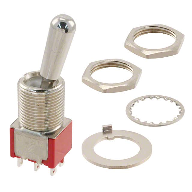 100DP1T8B13M1QEH SWITCH TOGGLE DPDT 5A 120V