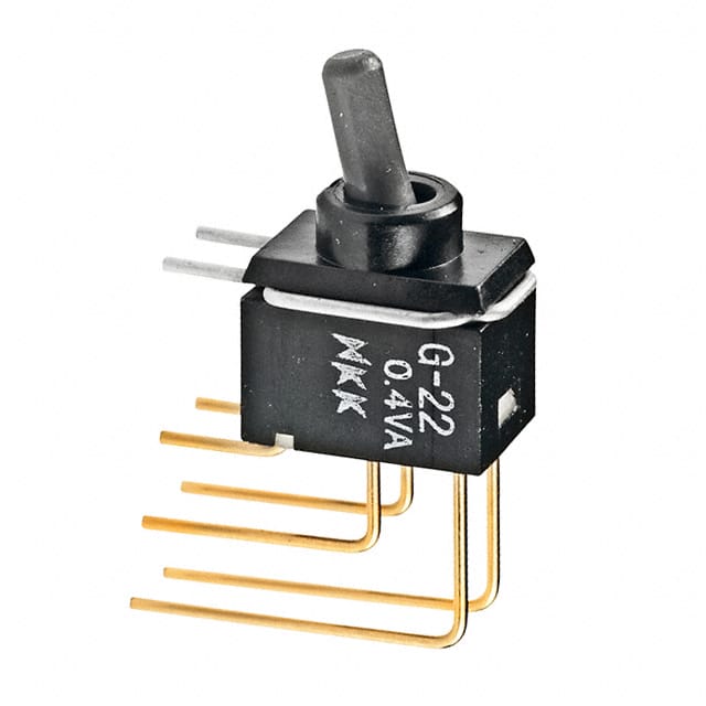 G22AV SWITCH TOGGLE DPDT 0.4VA 28V