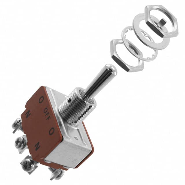 S333T SWITCH TOGGLE DPDT 15A 125V