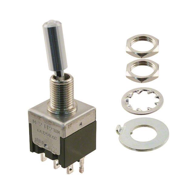 M2112TCFW01 SWITCH TOGGLE SPDT 6A 125V