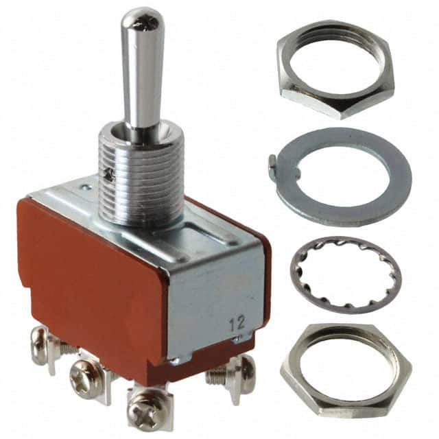 S338T SWITCH TOGGLE DPDT 15A 125V