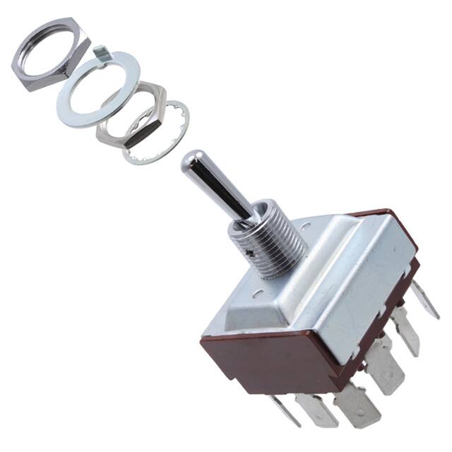 S42F SWITCH TOGGLE 4PDT 20A 125V