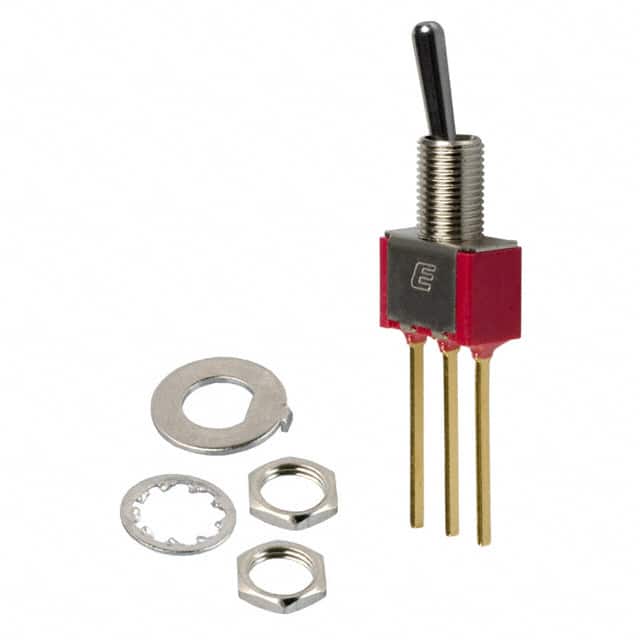 100SP1T1B1M51REH SWITCH TOGGLE SPDT 0.4VA 20V