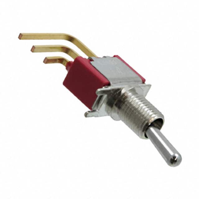100SP1T1B5M7RE SWITCH TOGGLE SPDT 0.4VA 20V