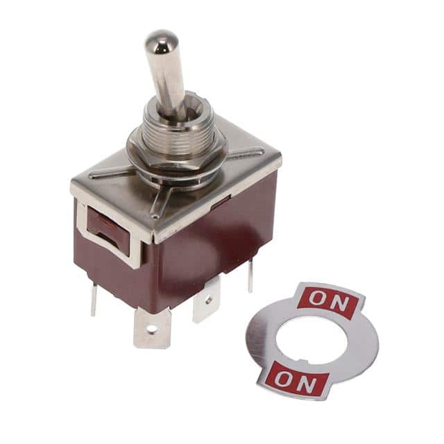 SW-T1-4B-B-K2A MEDIUM TOGGLE SWITCH, PC TERMINA