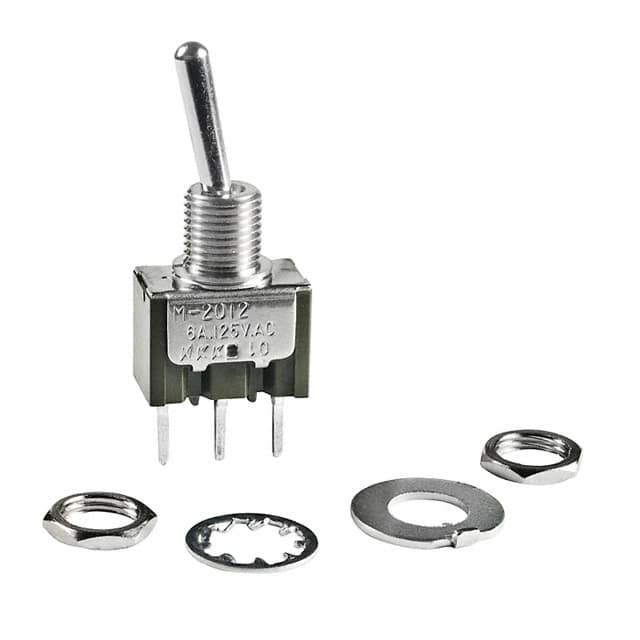 M2012SA1W03 SWITCH TOGGLE SPDT 6A 125V