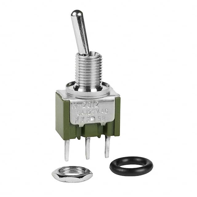 M2012SD3W03 SWITCH TOGGLE SPDT 6A 125V