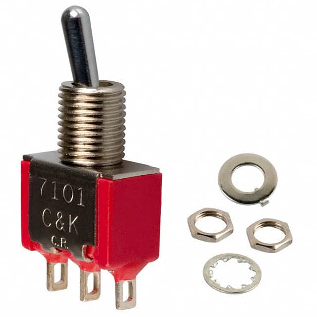 7101MDZQE SWITCH TOGGLE SPDT 5A 120V
