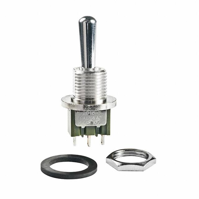 M2018B2B3W01 SWITCH TOGGLE SPDT 6A 125V