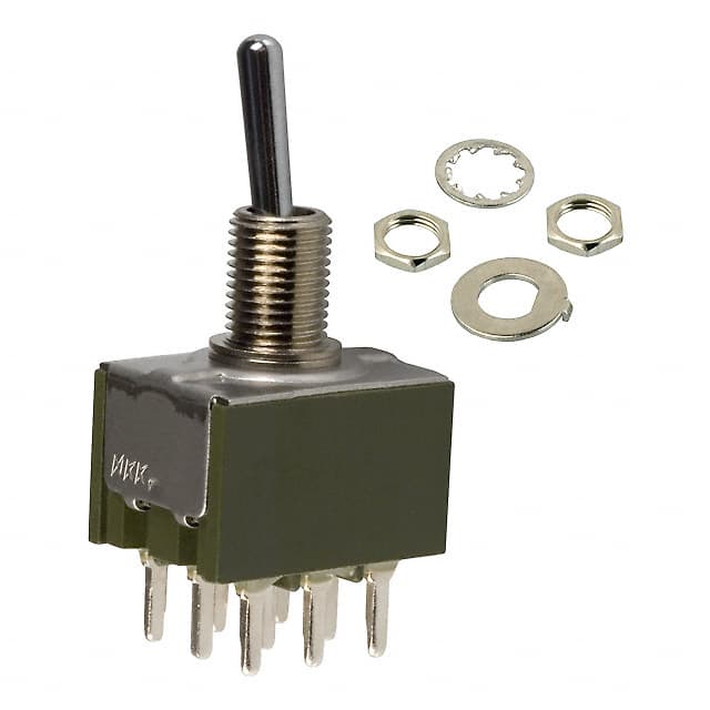 M2032SS1W03 SWITCH TOGGLE 3PDT 6A 125V