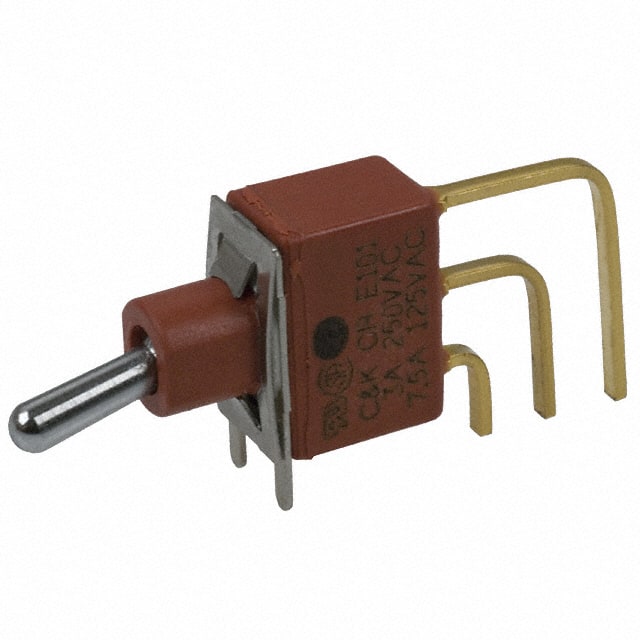 E101MD1AV2GE SWITCH TOGGLE SPDT 7.5A 125V