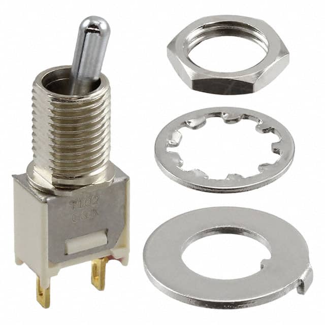 T102LTZBE SWITCH TOGGLE SPST 0.4VA 20V
