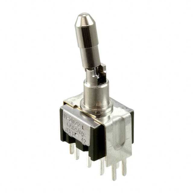 M2022LL2W13-C SWITCH TOGGLE DPDT 6A 125V