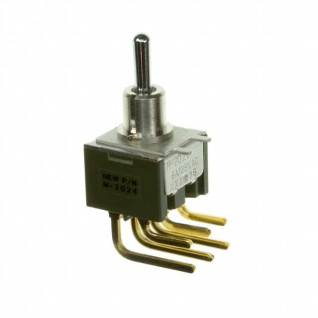 M2024S3A2A30 SWITCH TOGGLE SP3T 6A 125V