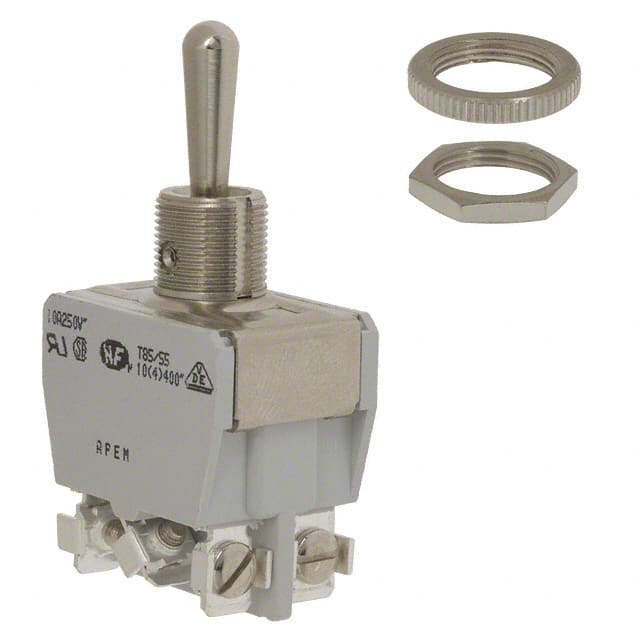 646H SWITCH TOGGLE DPDT 15A 250V
