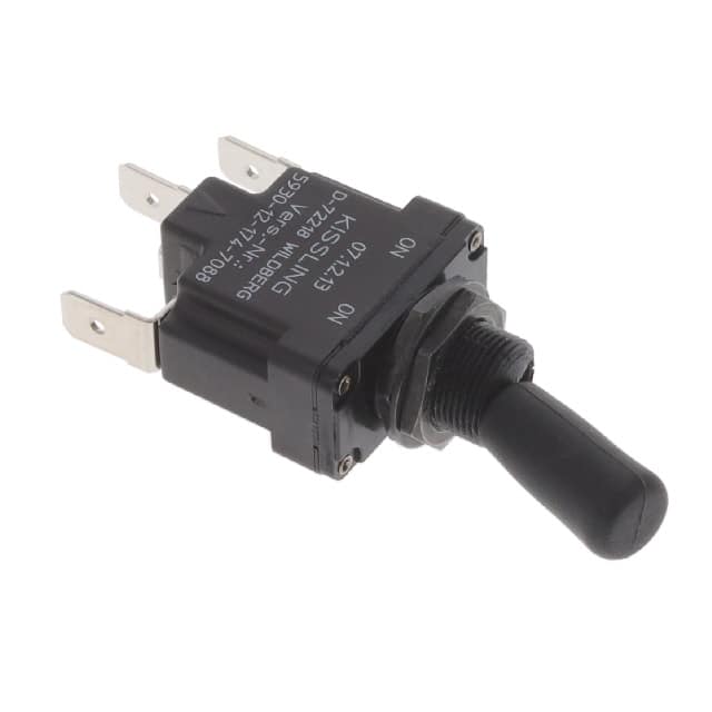 07-1-2-13 TOGGLE SWITCHES, SINGLE POLE - S