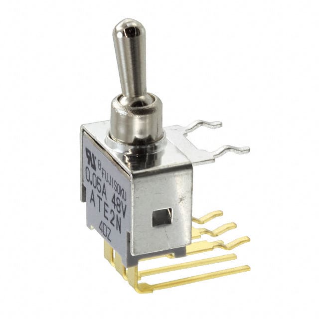 ATE2N-6M3-10-Z SWITCH TOGGLE DPDT 50MA 48V