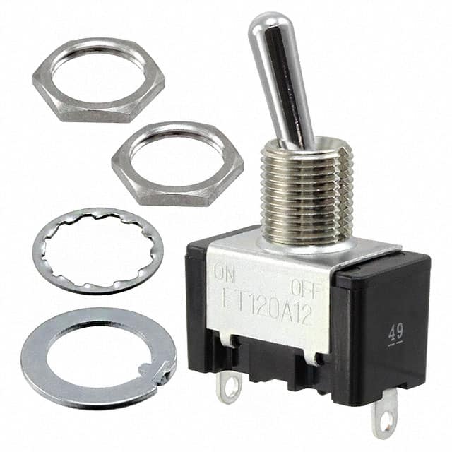 ET120D12-Z SWITCH TOGGLE SPDT 20A 125V