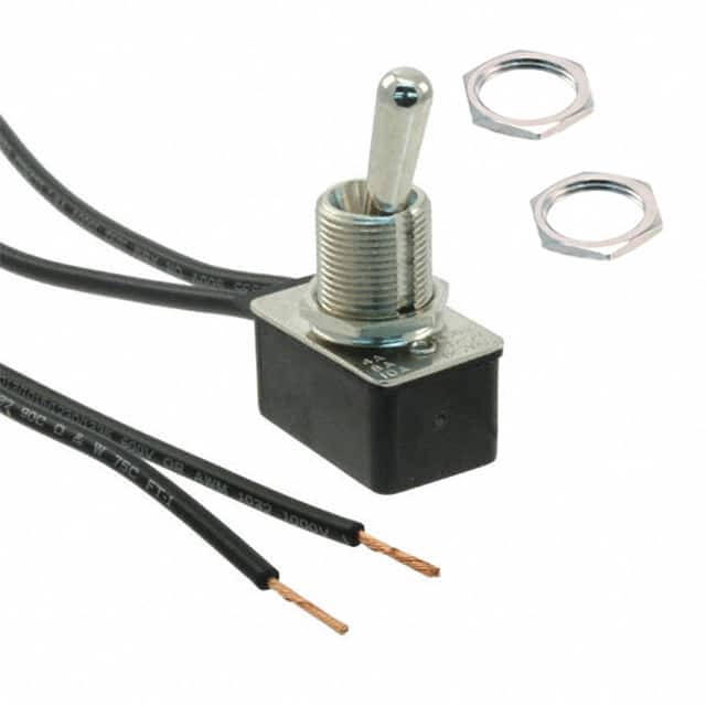 6601-100 SWITCH TOGGLE SPST 10A 125V