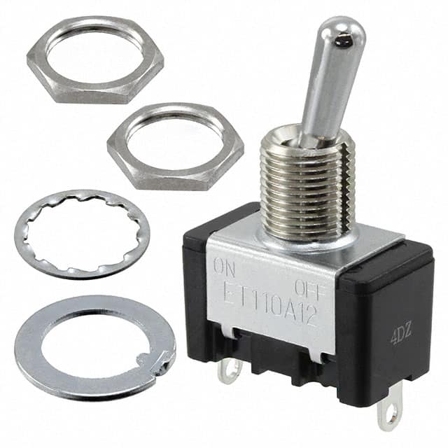 ET110D12-Z SWITCH TOGGLE SPDT 10A 125V