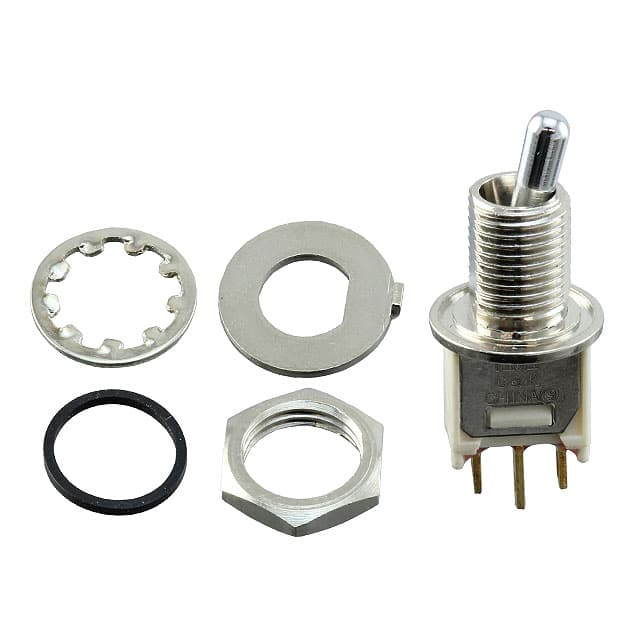 T101LCFZBE SWITCH TOGGLE SPDT 0.4VA 20V