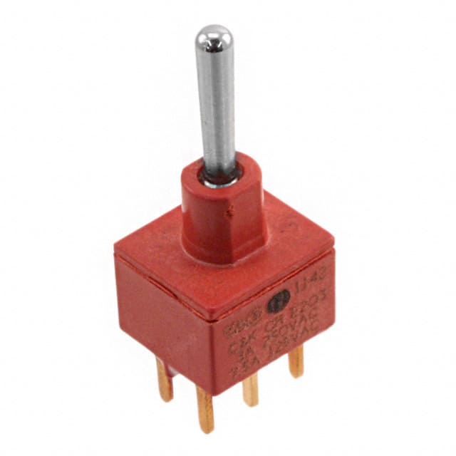 E203SD1CQE SWITCH TOGGLE DPDT 7.5A 125V