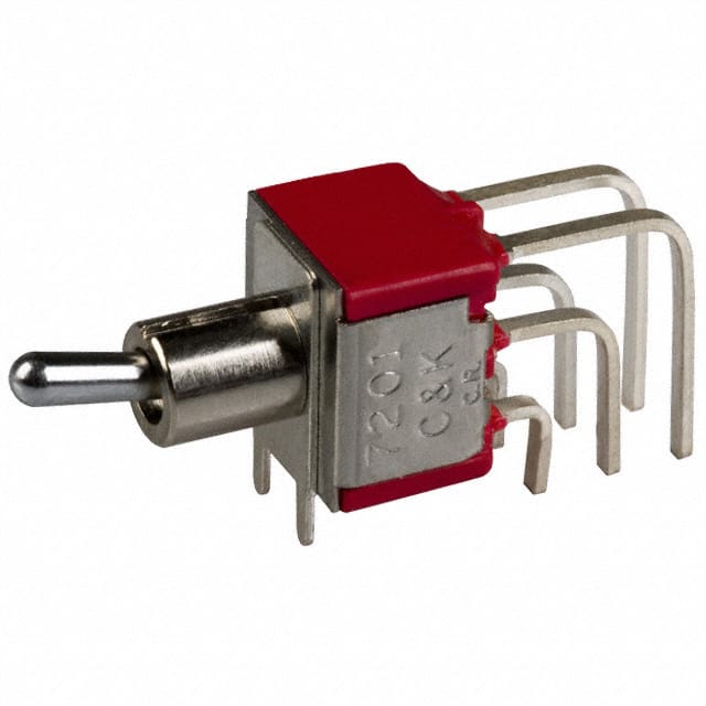 7201MD9AV2QE SWITCH TOGGLE DPDT 5A 120V