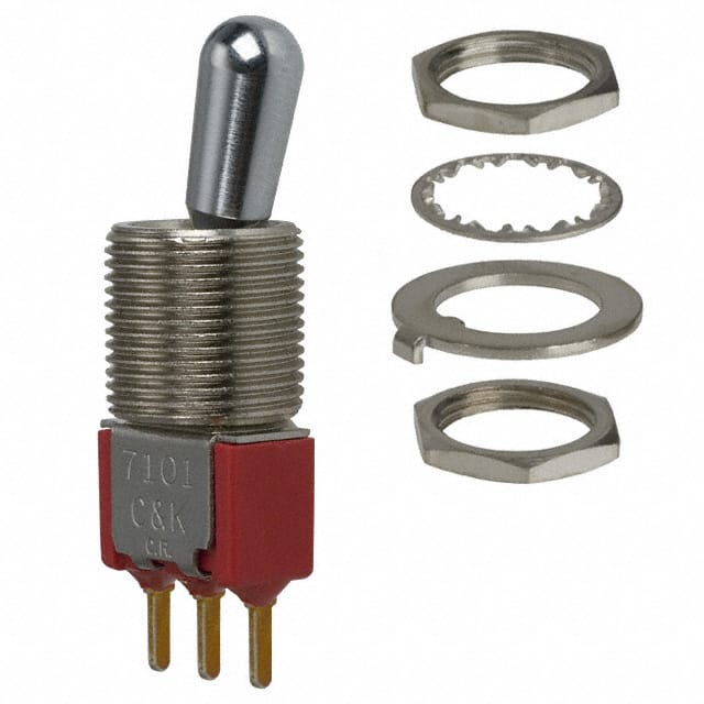 7101T1CWCQE SWITCH TOGGLE SPDT 5A 120V