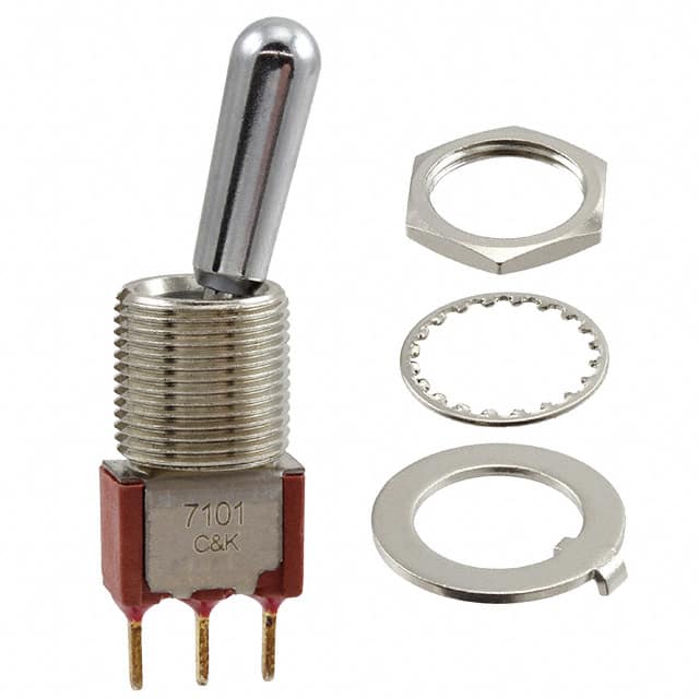 7101TCWCBE SWITCH TOGGLE SPDT 0.4VA 20V