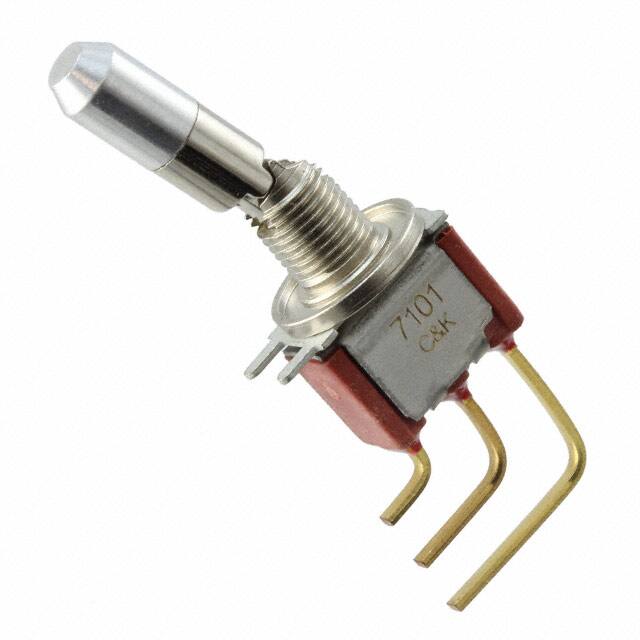 7101K12CWAV2BE SWITCH TOGGLE SPDT 0.4VA 20V