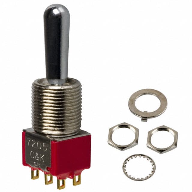 7205TCWZGE SWITCH TOGGLE DPDT 5A 120V