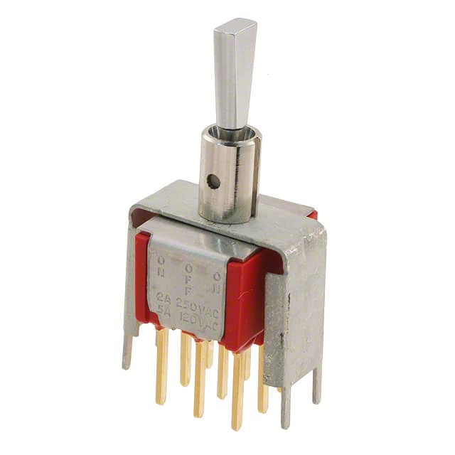 7203P3Y9V7GE SWITCH TOGGLE DPDT 5A 120V