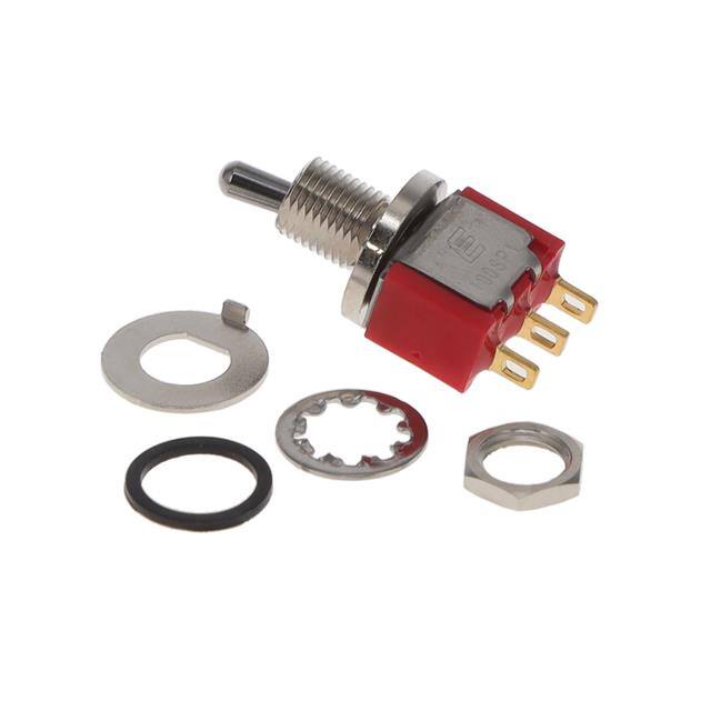100SP1T2B9M1REH SWITCH TOGGLE SPDT 0.4VA 20V