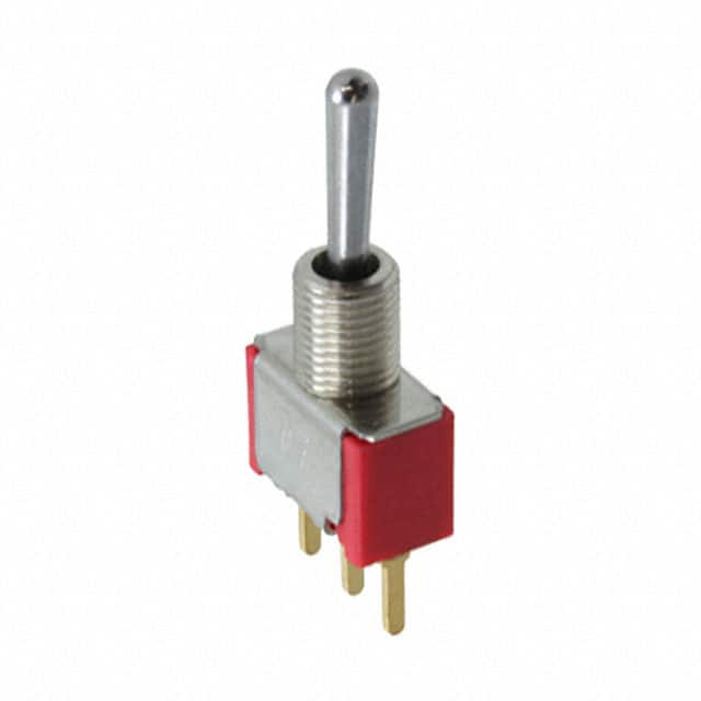 100SP3T1B3M2RE SWITCH TOGGLE SPDT 0.4VA 20V