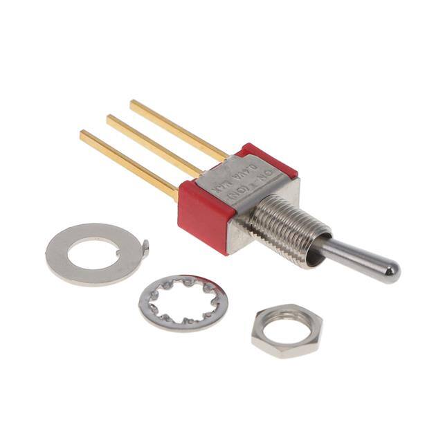 100SP2T1B1M51REH SWITCH TOGGLE SPDT 0.4VA 20V
