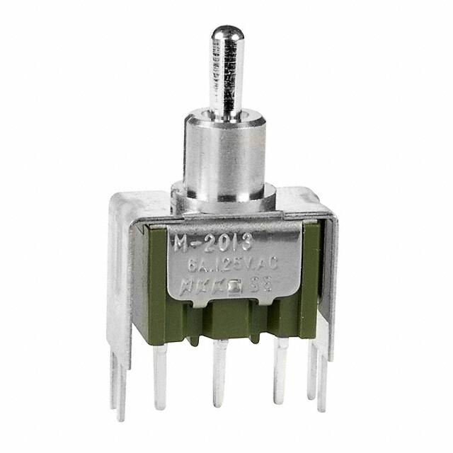 M2013S2A2W13 SWITCH TOGGLE SPDT 6A 125V