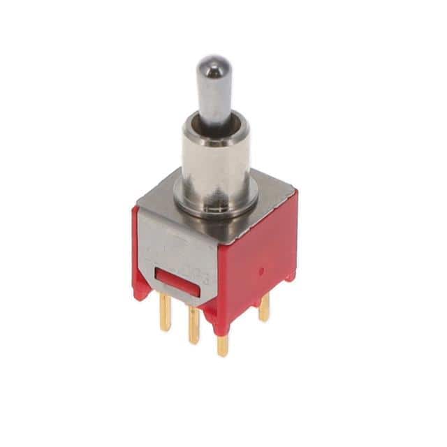 200MDP3T2B2M2RE SWITCH TOGGLE DPDT 0.4VA 20V