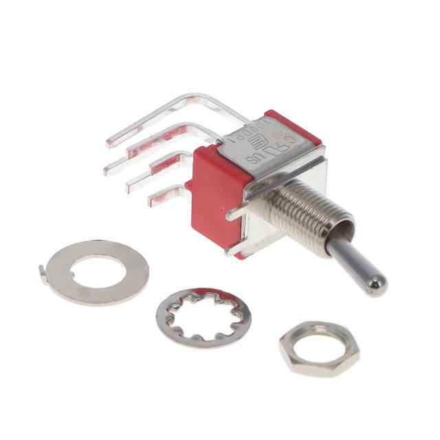 100DP1T1B1M7QEH SWITCH TOGGLE DPDT 5A 120V