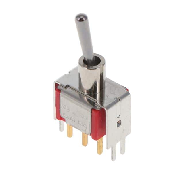 100DP1T1B4VS2RE SWITCH TOGGLE DPDT 0.4VA 20V