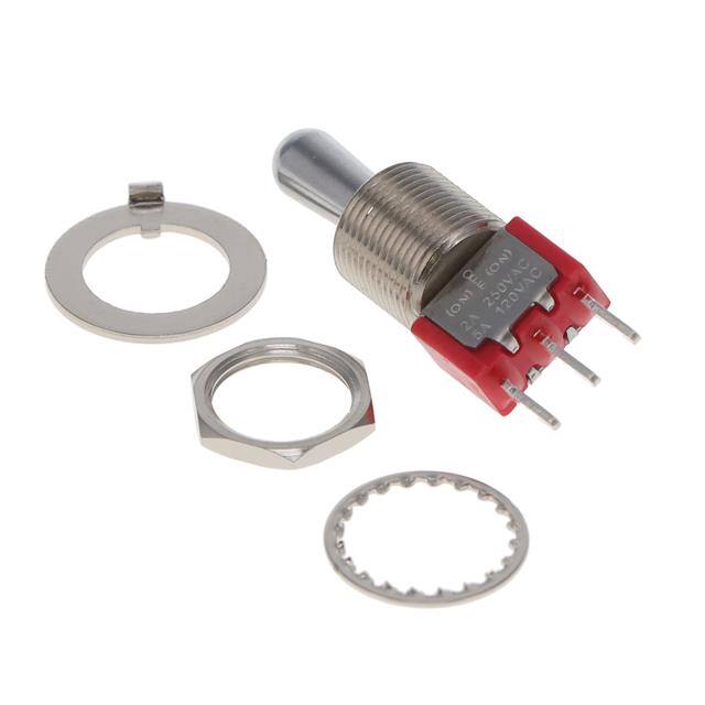 100SP4T7B13M2QEH SWITCH TOGGLE SPDT 5A 120V