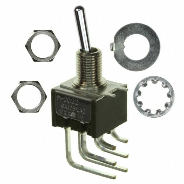 M2022SS1W40 SWITCH TOGGLE DPDT 6A 125V
