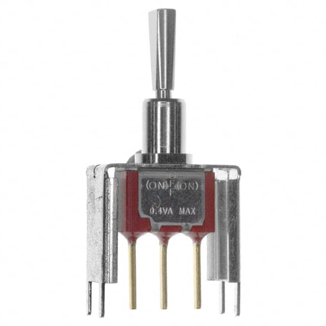 100SP4T6B12VS5RE SWITCH TOGGLE SPDT 0.4VA 20V