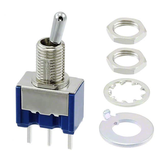 8J1022-Z SWITCH TOGGLE SPDT 6A 125V