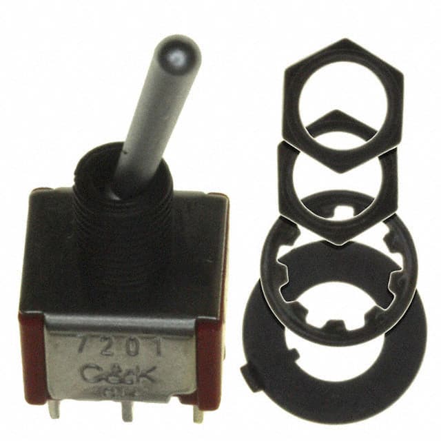 7201SDZQES2 SWITCH TOGGLE DPDT 5A 120V