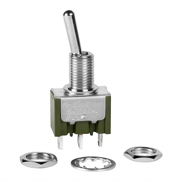 M2012SD1W01 SWITCH TOGGLE SPDT 6A 125V
